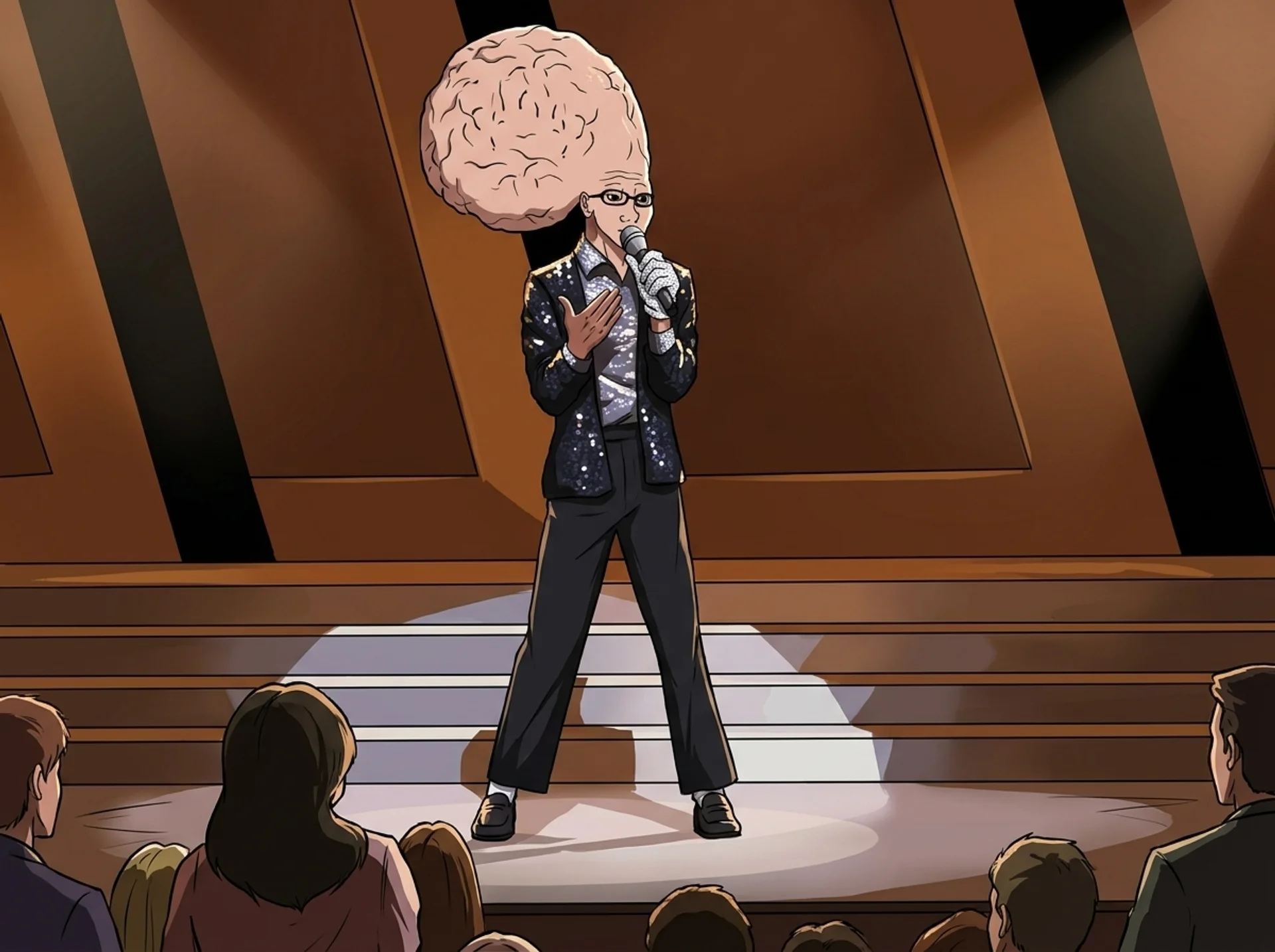 brain wojak as michael jackson